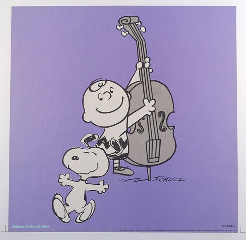 Wynton Marsalis Joe Cool's Blues POSTER FLAT PROMO 2-Sds 12" Jazz Snoopy Peanuts - Bild 2 von 2