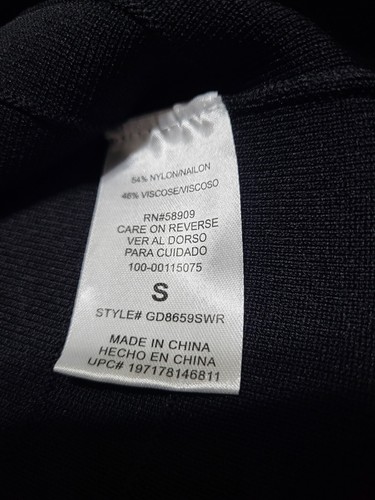 GB Girls Black Social Puff Sleeve Dress Size Small - Picture 11 of 12