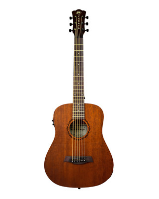 Caraya Safair 34'' EQ All Mahogany Acoustic Guitar w/Built-in EQ,Tuner+Free Bag