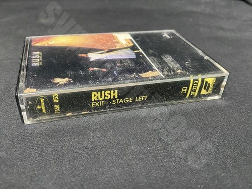 Rush Exit...Stage Left Taiwan Ltd 13 Tracks Cassette Tape W/Promo Insert&Card - Picture 13 of 20