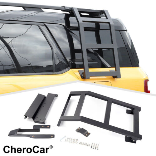Car Side Window Ladder Climbing Rack Roof Step Basket for Ford Bronco Sport 21+ - Picture 13 of 40