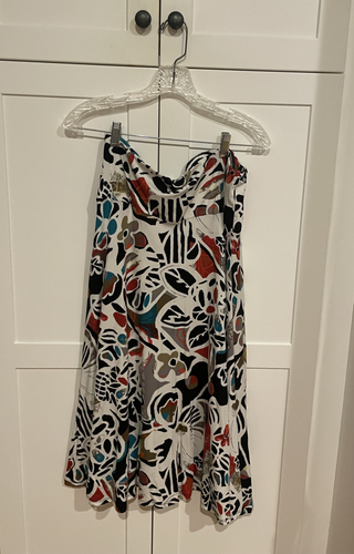 Size Medium Salaam Geometric Pattern Long Skirt - Picture 4 of 4