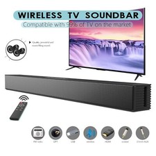 Wall Mounted Home Theater Audio Soundbar Bluetooth Speaker TV Subwoofer HDMI AUX