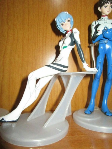 Gainax Neon Genesis Evangelion Gashapon 6 FIGURES RARE da collezione privata - Picture 4 of 8
