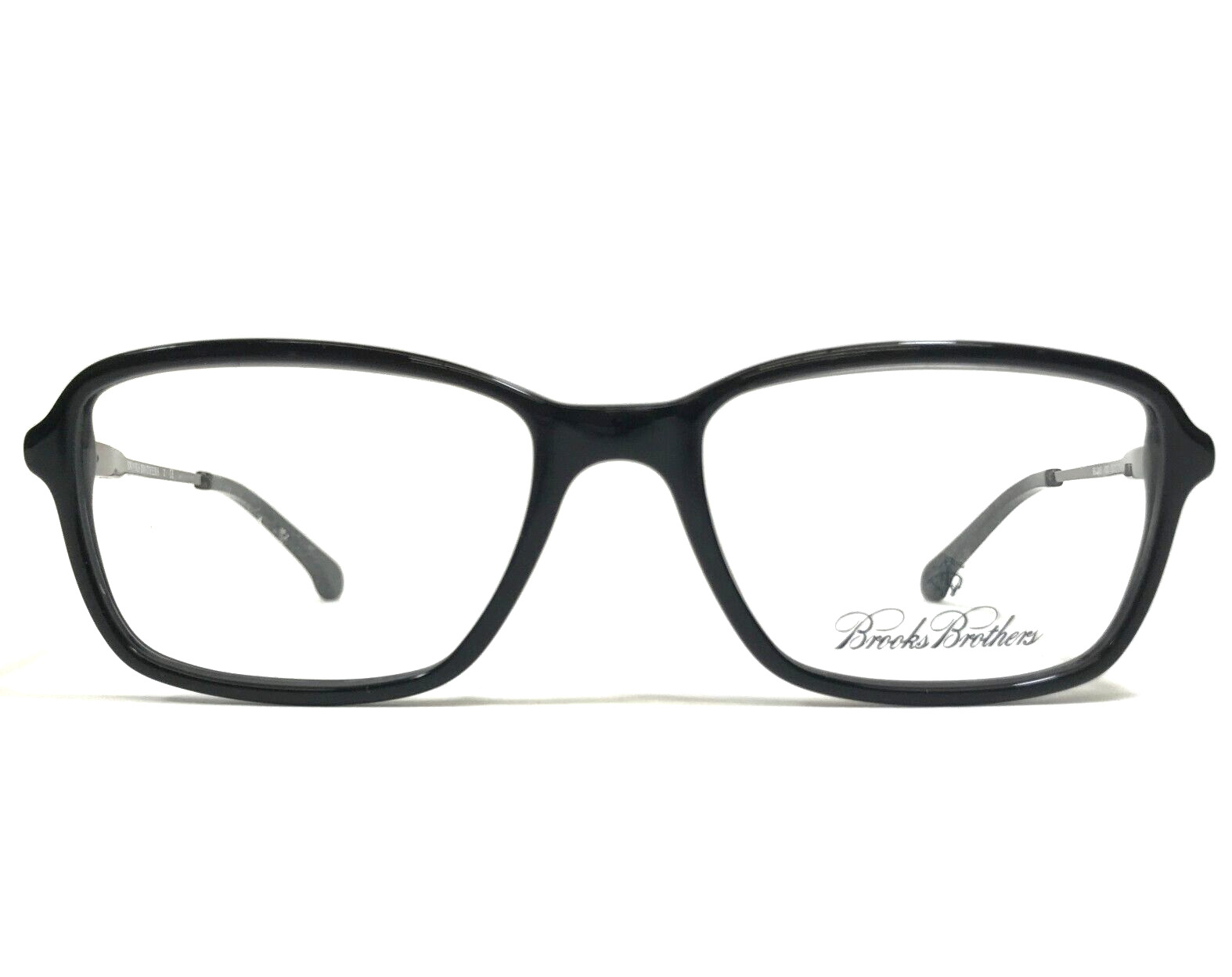 Оправа для очков Brooks Brothers BB2015 6000 Черная серебристая квадратная 52-17-140