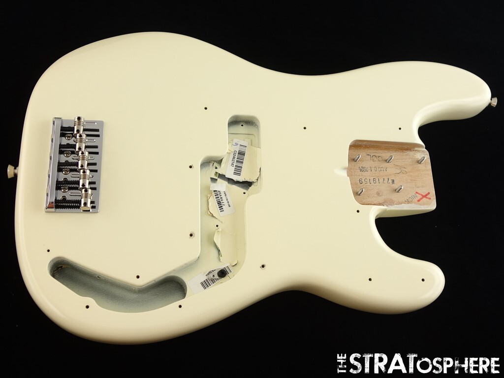 Fender Precision Bass アイボリー Fender American Professional II Precision P Bass V 5 BODY +