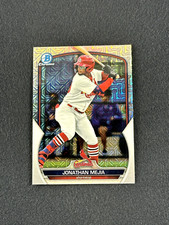 2023 Bowman Chrome Mega Box JONATHAN MEJIA Mojo #BCP-197 St. Louis Cardinals