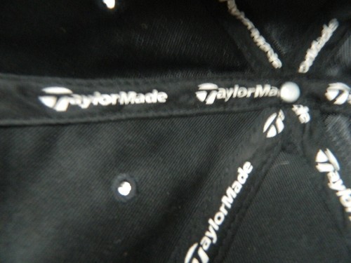 Taylor Made Burner R7 Tmax Gear Hat Cap Adjustable Strap OSFM Black Pre-owned - Picture 6 of 8