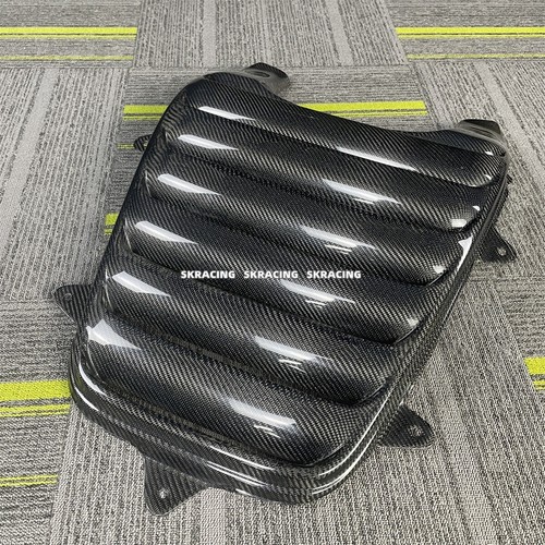 Fits Mclaren MP4-12C 650S Carbon Fiber Rear Engine Hood Panel Cover Bonnet Trim - Picture 13 of 16