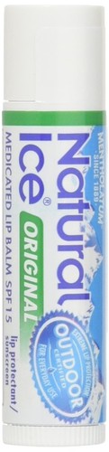 Mentholatum Natural Ice Lip Balm Original SPF 15, 1 Each (Packs of 48) - Picture 2 of 3