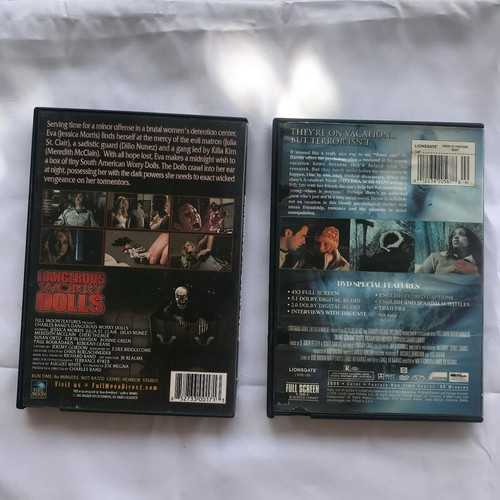 Blockbuster Horror Movie Video Lot Of 5 EMPTY Cases Defunct No Disc Prop Deco - Picture 3 of 10
