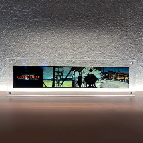 12.2X3.5X0.8" Clear Acrylic Sign Holder Picture Frame Film Display Nametag Place - Picture 12 of 13