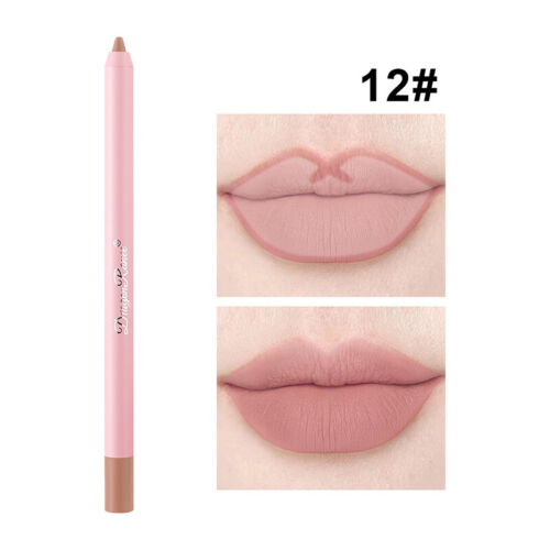 ✿Velvet Nude Lip Liner Pen Matte Lipstick Non-stick Cup Waterproof Lip Cosmeti ) - Picture 23 of 36