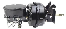 1973-87 Chevy C10 9" Dual Black Out Power Brake Booster Conversion Kit,
