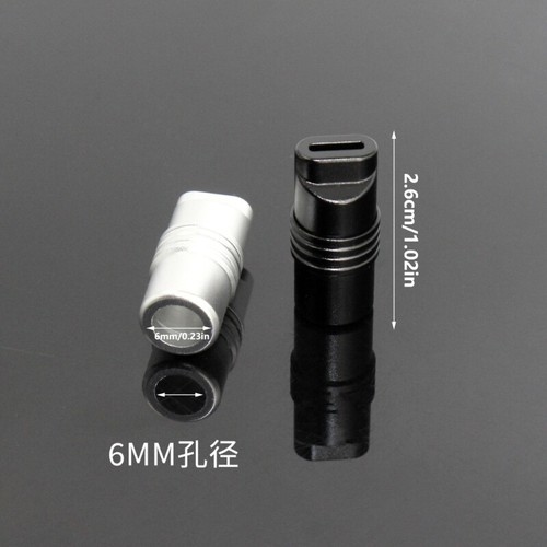 Aluminum Type C USB C Plug Shell 6mm Hole For DIY And Repair Cable Work - Picture 8 of 10