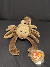 Ty Beanie Babies Stinger The Scorpion with Tag Errors And Tush Stamp 1998