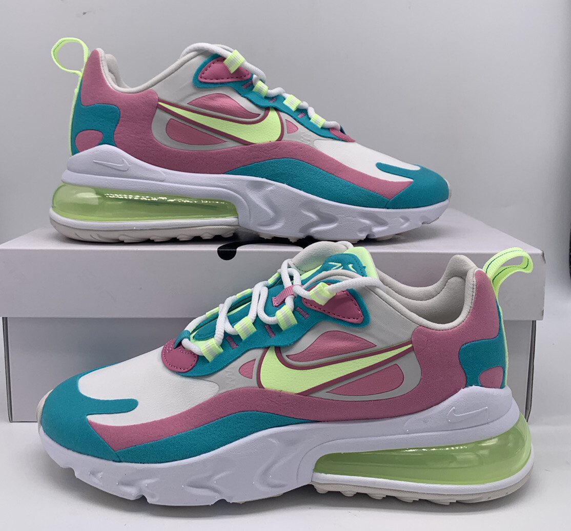 air max 270 green and pink