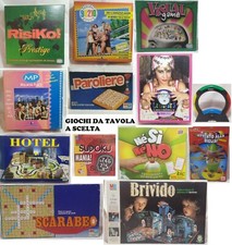 Giochi da tavolo Gioco Di Società A SCELTA CLEMENTONI MB EDITORE GIOCHI 80/90/00