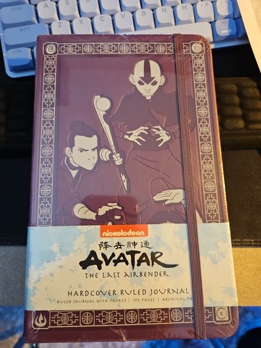 Nickeledeon Avatar Hardcover Journal - With Pocket