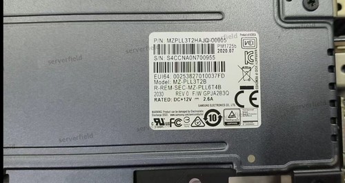 SAMSUNG PM1725b 3.2TB PCIE MZ-PLL3T2B MZPLL3T2HAJQ-00005 GPJA2B3Q SSD New - Afbeelding 2 van 2