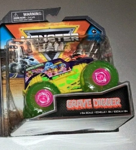 MONSTER JAM TRUCK 1:64 SERIES 35 GRAVE DIGGER STREET TREATS & GHOST TRUCKS SET - 第 3/3 張圖片