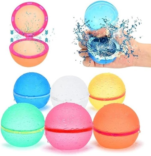 12 globos bomba de agua reutilizables Waloo Sports, relleno rápido y auto-sellado - Imagen 2 de 4