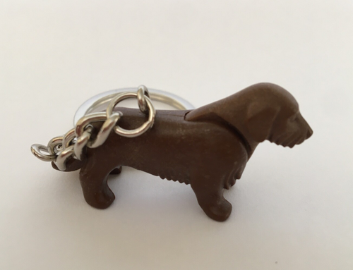 Playmobil Miniature Brown Teckel puppy dog Keychain - Dog Box - 4 - Picture 5 of 6