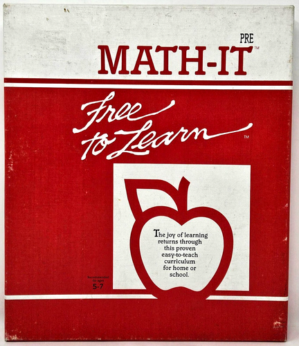 MATH-IT Free to Learn Do It With Dominoes Home School Learning Curriculum 1983 - Imagen 1 de 13