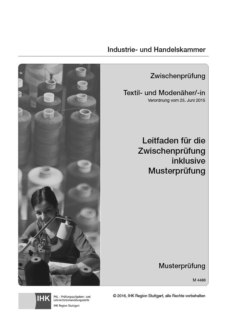 Thumbnail - Unbekannt. / Pal-leitfaden Textil- Und Modenäher/-in Für Die