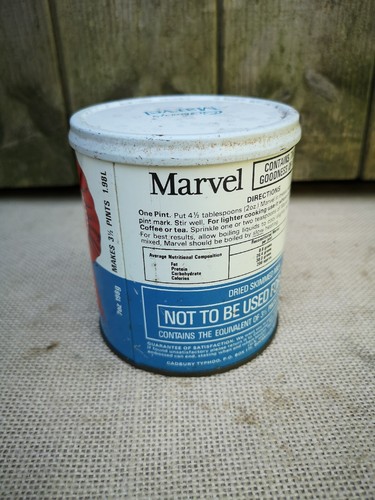 Lata vintage Cadburys Marvel - Imagen 4 de 8