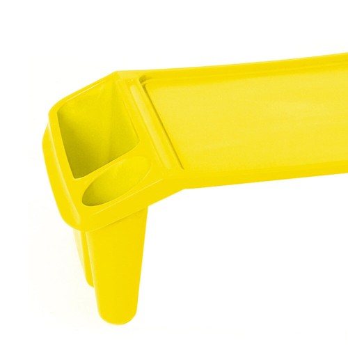 Tuff Play 56x36cm Learner Kids Lap Table Children Desk 3y+ w/ Cup Holder Yellow - Picture 3 of 3