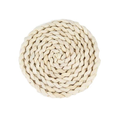 1pc Round Placemats Rattan Woven Table Mat Heat Resistant Coaster Home Decor - Picture 5 of 24