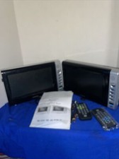 Audiovox 9" Twin DVD Player PVS72901- No Power Cord - Estate Find