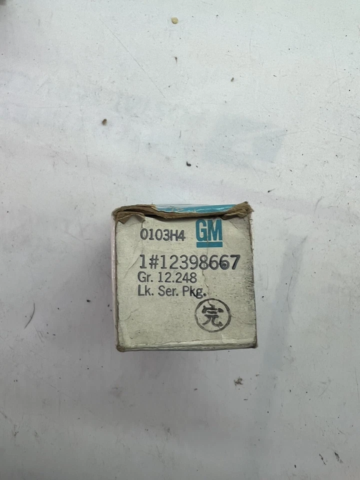 Kit de cilindro de bloqueo de tapa de compartimento trasero genuino GM 12398667 Foto 3 de 3