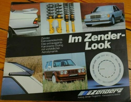 Brochures de vente automobiles Golf VW