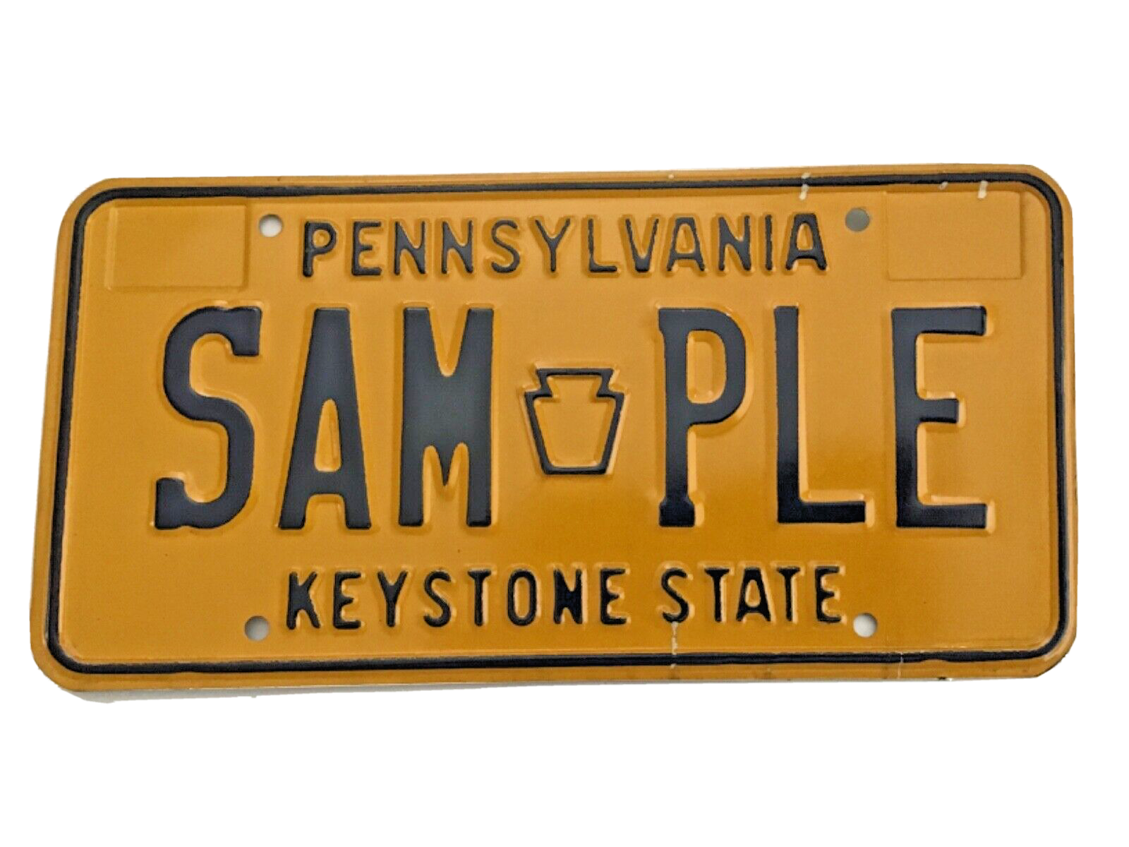 1977 Pennsylvania SAMPLE License Plate Tag eBay