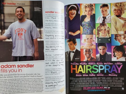 2007 COSMO Girl magazine KELLY CLARKSON Emma Watson Amanda Bynes Adam Sandler - Picture 4 of 16