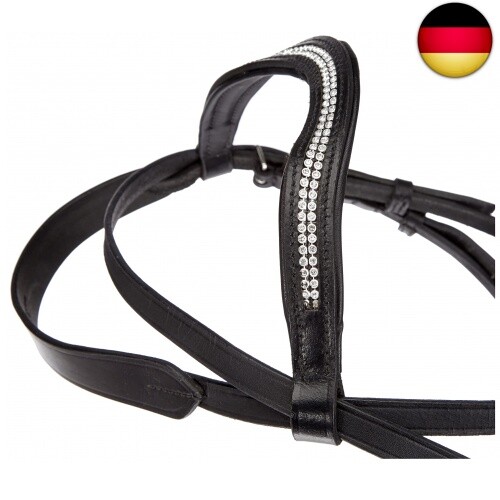 HKM 9209 Gebisslose Trense Funny Horses - Spielzeugtrense Holzpferde Schwarz, - Bild 3 von 4
