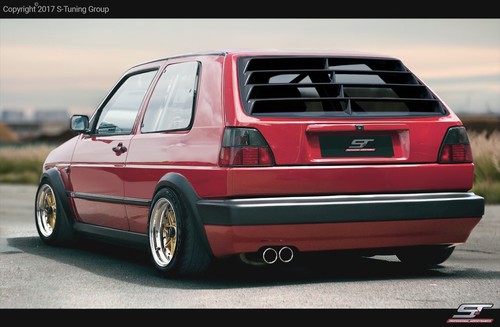 Persiana, persiana, persiana, ventana persiana informe de piezas ABS para VW GOLF 2 - Imagen 2 de 7