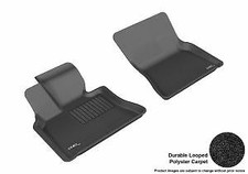 3D MAXpider for 2007-2013 BMW X5/X6 E70/E71 Kagu 1st Row Floormat - Black - aceL