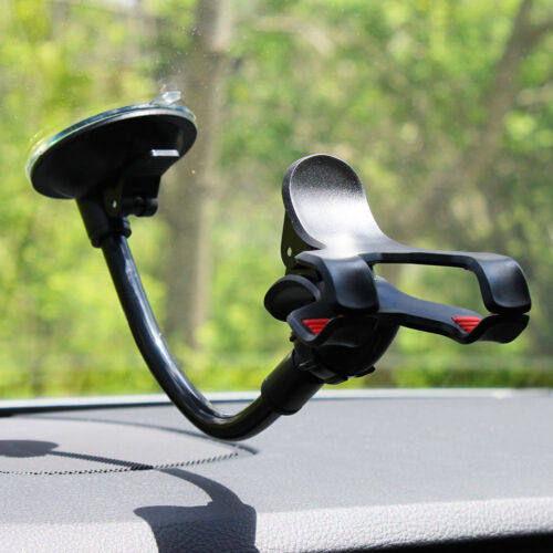 360° Car Windshield Mount Cradle Holder Stand For Mobile Cell Phone GPS iPhone X - Picture 4 of 8