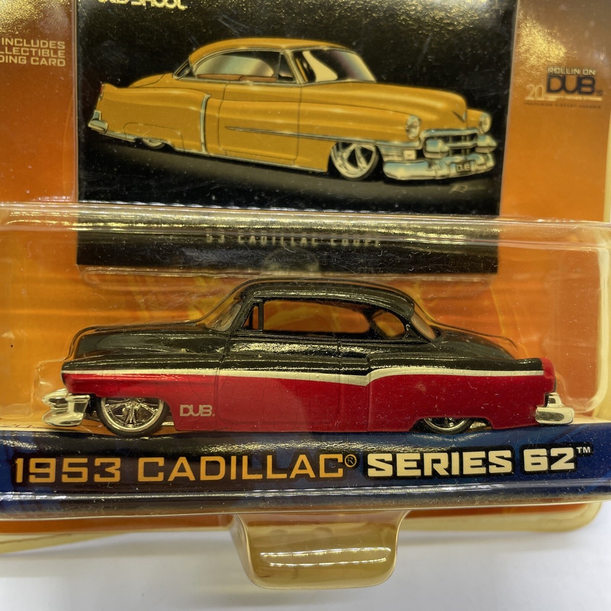 Jada Dub City Old Skool '53 1953 Cadillac Series 62 Red/Black