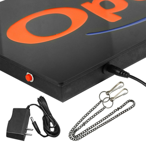 LED Neonschild offen für Geschäft Geschäft Geschäft animierte Bewegung Hotel Fenster Schautafel - Bild 12 von 27