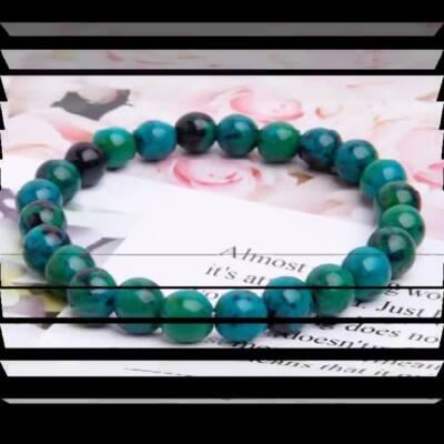 Diabetes Relief Chrysocolla Bracelet Chrysocolla Natural Bracelet Gemstone
