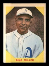 1960 Fleer #39 Edmund (Bing) Miller EX/EX+ X3373996