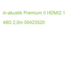 in-akustik Premium II HDMI2.1 48G 2,0m 00423520 (4001985520848)