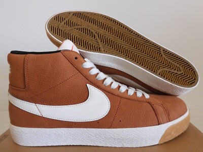 NIKE SB ZOOM BLAZER MID ISO DARK RUSSET BROWN-SAIL [DC8911-200]