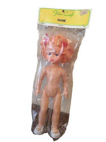 Fibre Craft Diane Craft Doll With Blonde Hair #3038