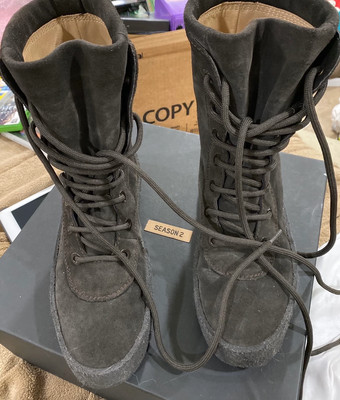 yeezy military crepe boot