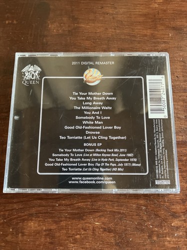 QUEEN - A Day at the Races (2011 Digital Remaster) CD 2-Disc Set Bonus Tracks - Imagen 2 de 5